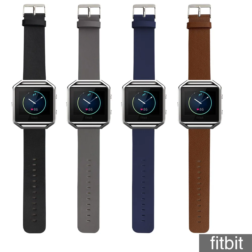 fitbit blaze leather band