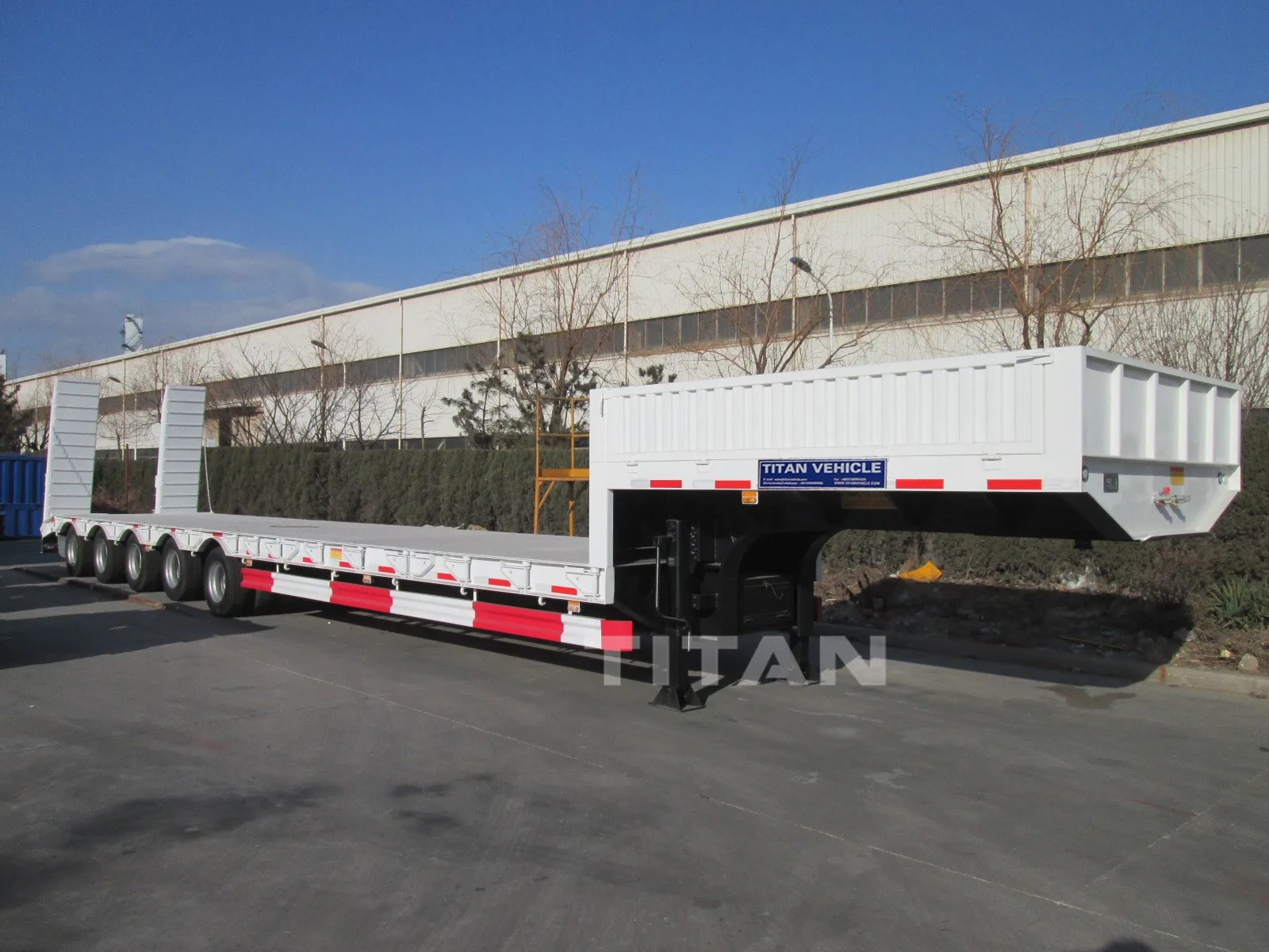 5 Axles Low Loaders Trailer Low Bed Trailers 5 Axles 130 Tons 150ton