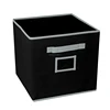 Hot sale 12-Inch Collapsible Nonwoven fabric kids Cube Storage Box with label pocket