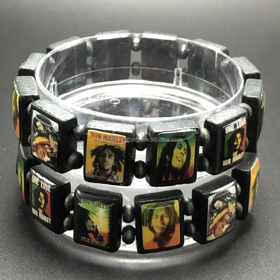 Handmade Male Bob Marley Necklace-Bracelet-Ring set – Kenny's Kollections