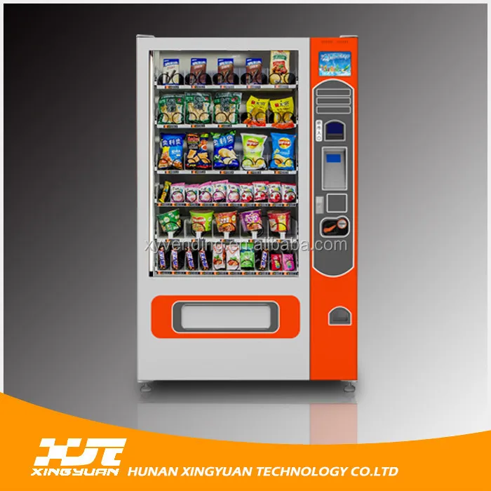 Professional Chinese Snack Vending Machine For Snack/chips/chewing Gum