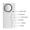 Wireless Window doorbell alarm sensor, magnetic trigger doorbell 108DB large volume / home security security child safety