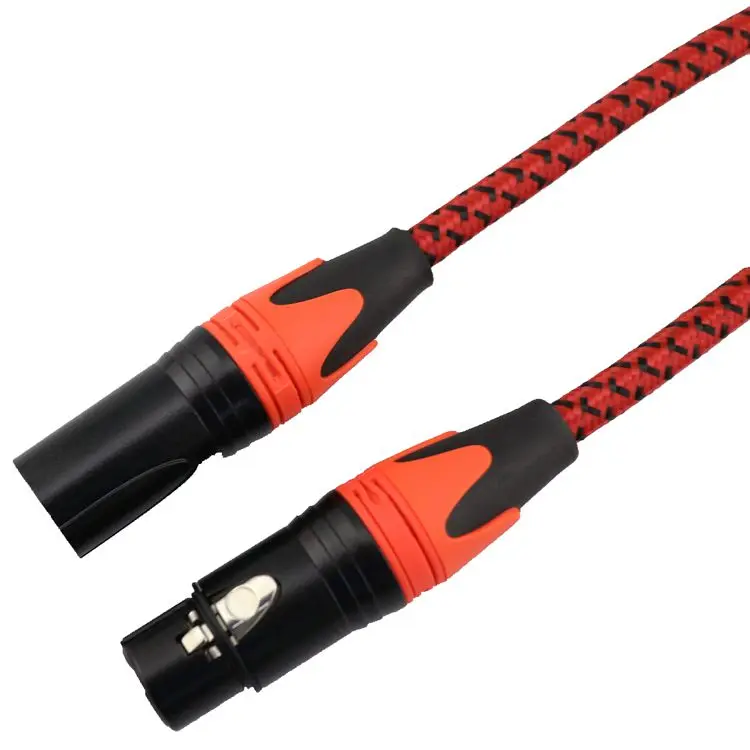6/10/30ft Xlr Cable Xlr To Xlr Audio Cable Pin Gold 3 Pin Male To