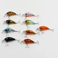 Buy 4 5cm 4g Transparent Plastic Fishing Lures Minow Crankbaits 3D Fish Eye Artificial Lure Bait