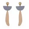 KDA6617 fake gold new model drop earrings 2017