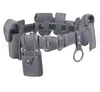 Police Tactical Security Belt With Accessory Pouches