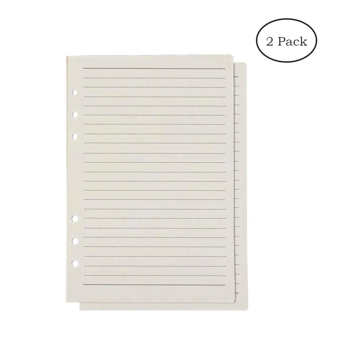 A5 removable journal lined paper refill