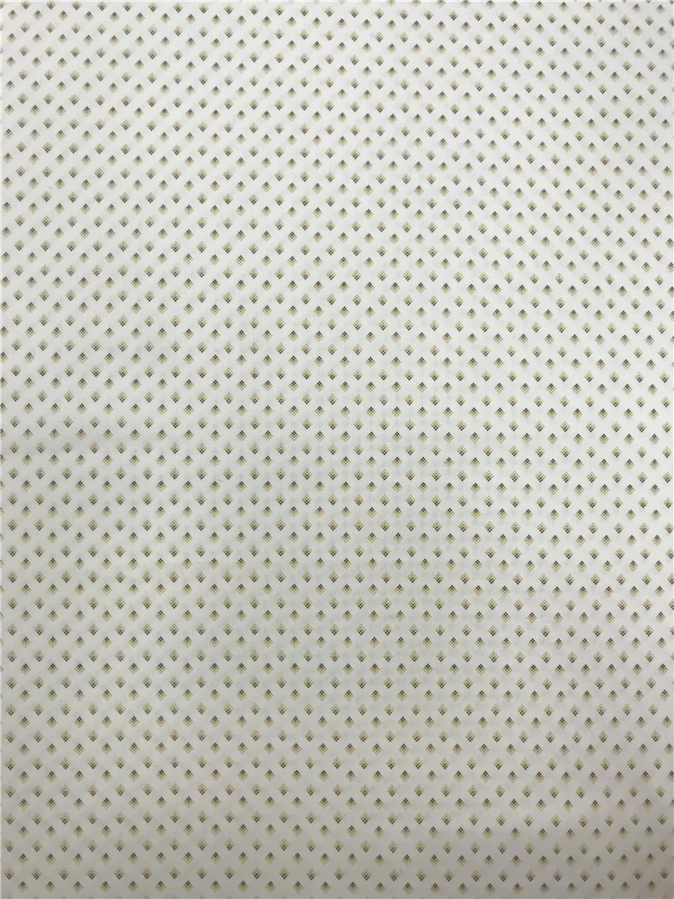 Skygen 100% cotton square dot bangladesh bangkok shirt skirt digital printed shinny cotton sateen shirting fabric