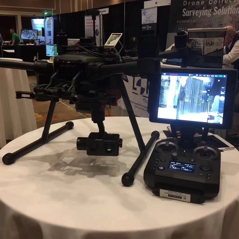 Drone Uav Object Tracking Ir Thermal Imager Ptz Gimbal Night Vision