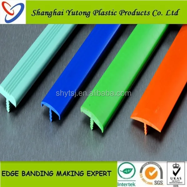 Plastic T Molding Edge For Table Countertop Banding Plastic T Molding Edge For Table Countertop Banding