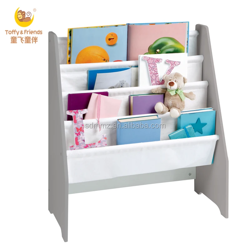 kids white bookshelf