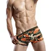 Wholesale men model camouflage printed underwear man's sexy briefs boxer shorts