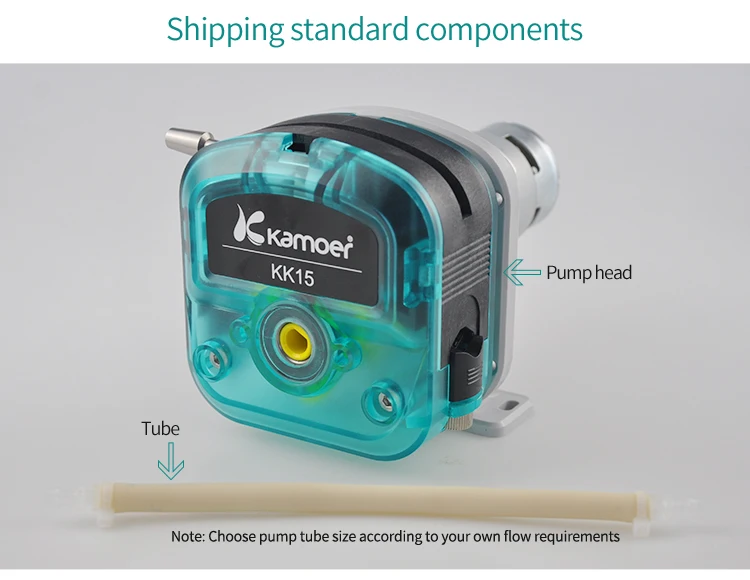 Kamoer Peristaltische Pumpe 12V - 1240ml/min Für Flüssigkeitstransfer
