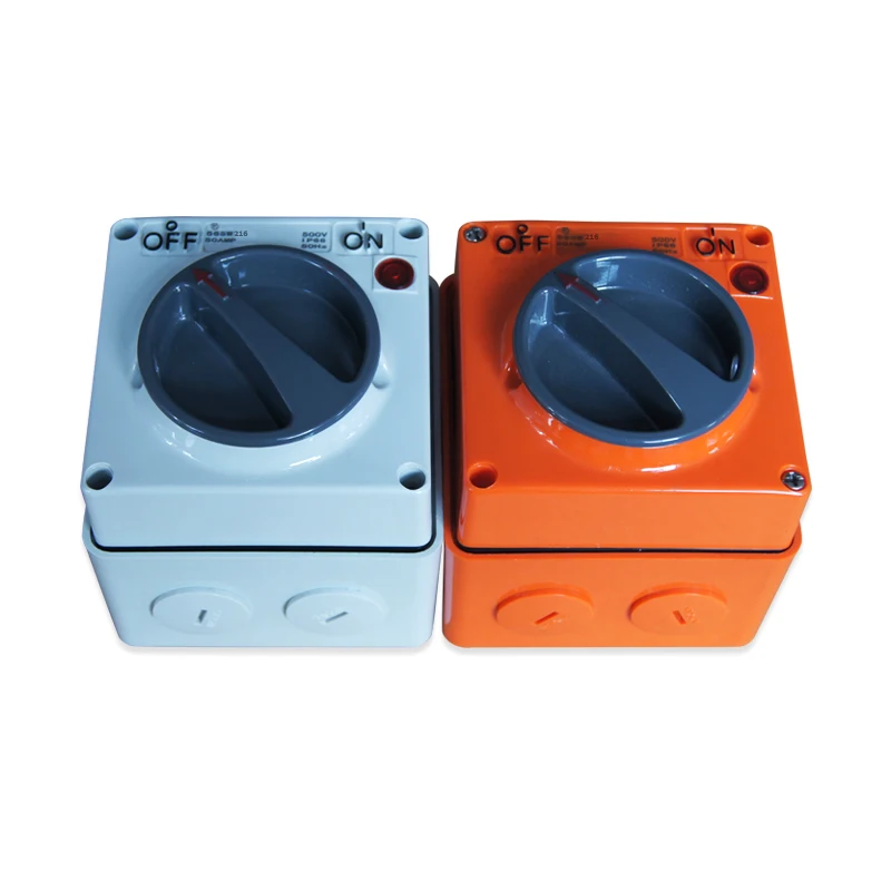 High Quality Waterproof Ip66 Industry Electric Switch Low Voltage 250v