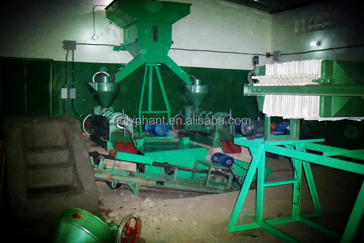 5-20TD Complete sunflower copra groundnut soybean oil production processing press machine line