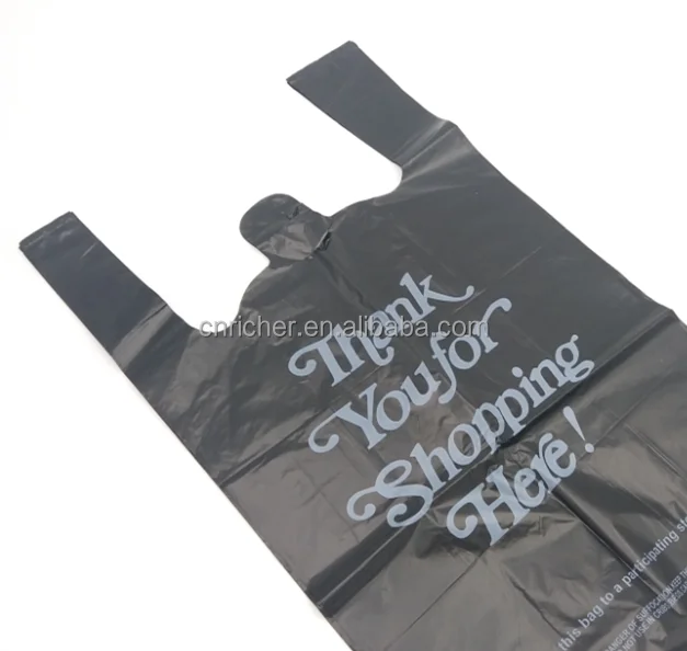 100 Biodegradable Custom Logo Plastic Shopping Bags Wholesale Buy