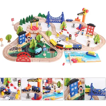 childrens wooden train