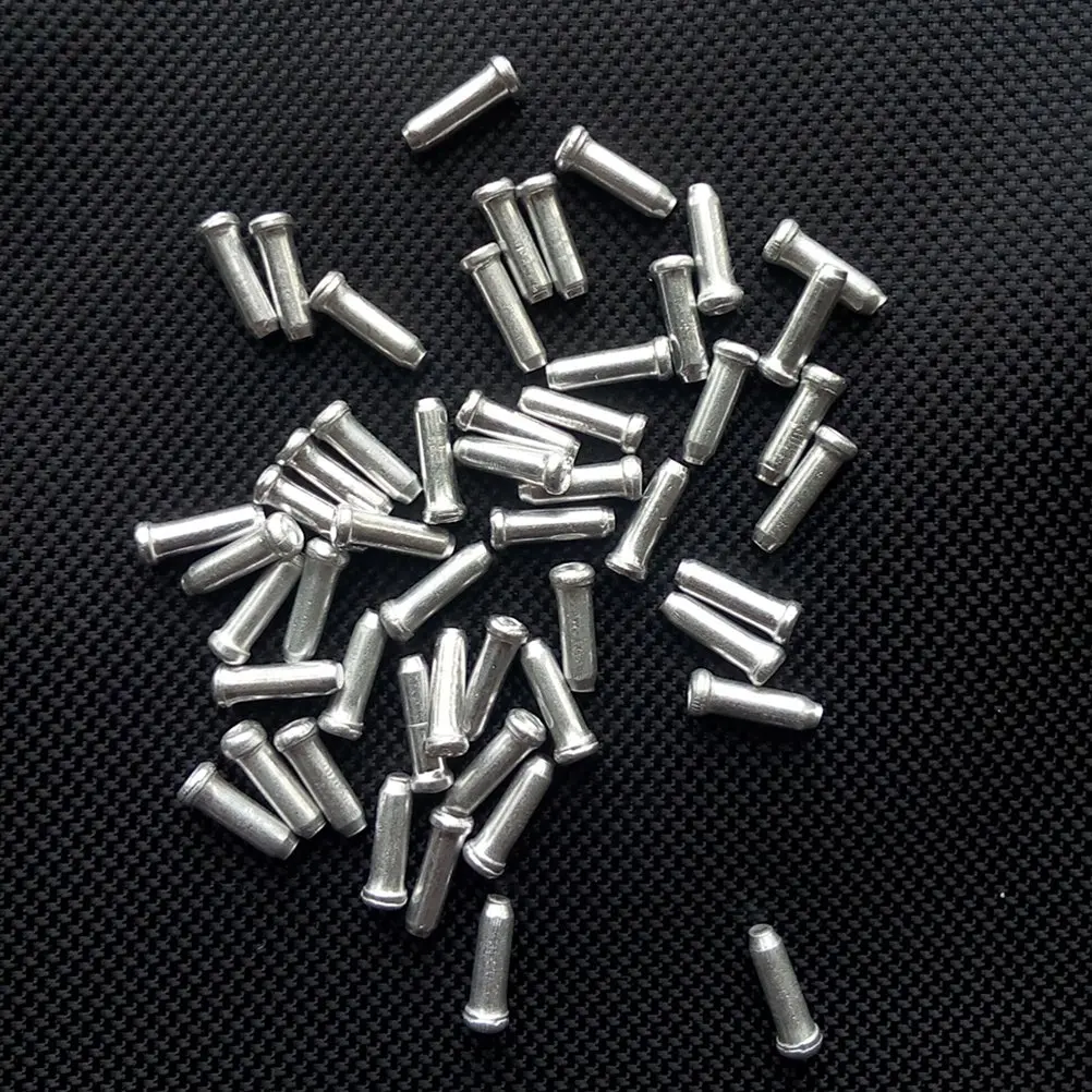 Baradine Bike Bicycle Outer Housing Shifer Cable Aluminum Anodized Caps Lined Ferrules For 4mm Cable