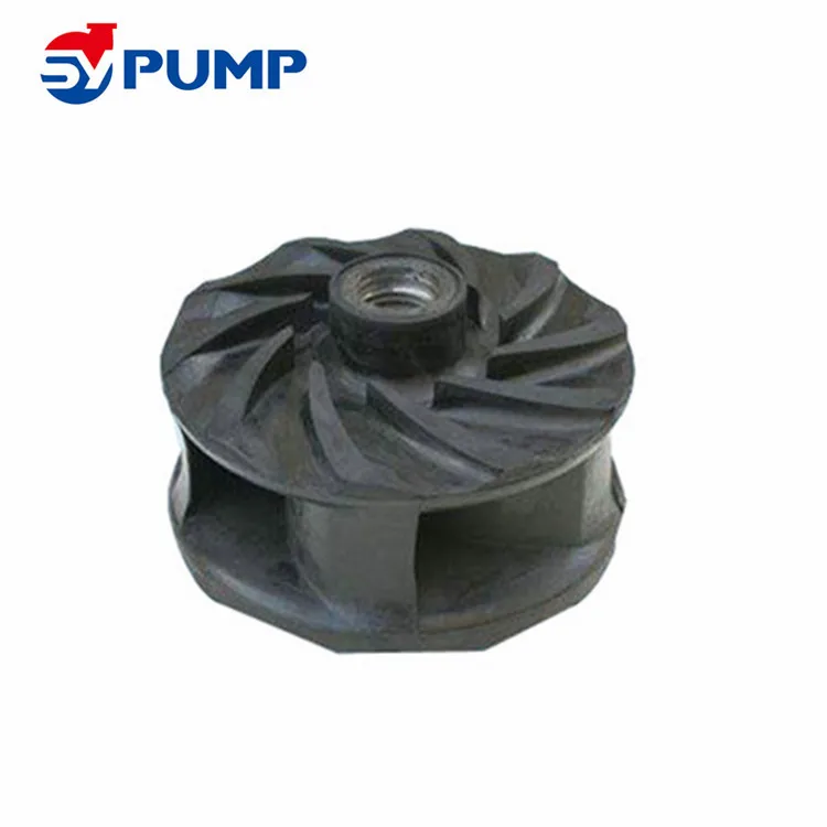 
Rubber high-chrome alloy stainless steel pump impeller price list 