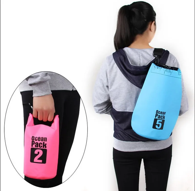 2l 3l 5l 10l 15l 20l 30l Waterproof Dry Bag With Waterproof Phone Case ...