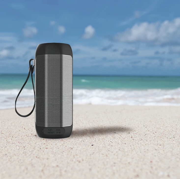 Comiso Bluetooth Wireless Speakers Waterproof IPX5 HD Enhanced Bass Outdoor Portable with Mic FM AUX TF Card for iPhone Andriod