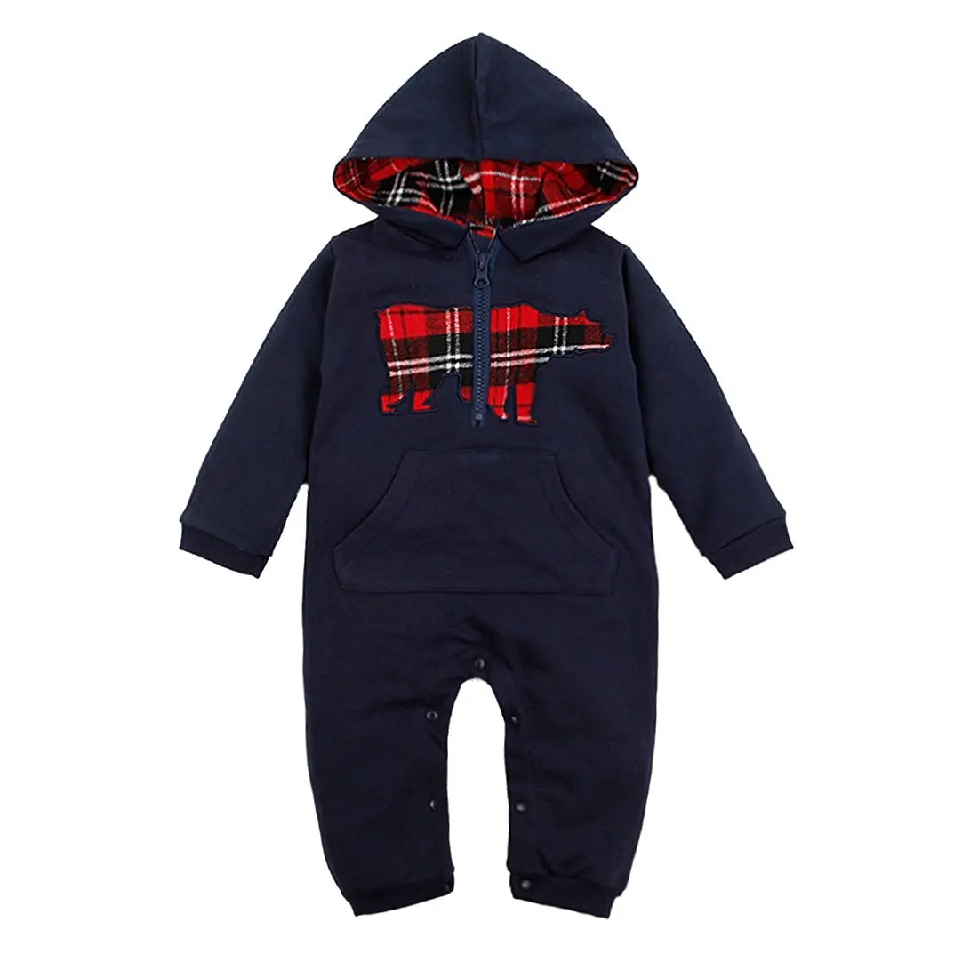 one piece hooded jumpsuit