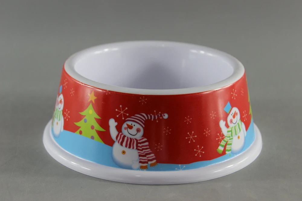 Christmas Melamine Pet Bowl/Dog Bowl/Cat Bowl As Gift