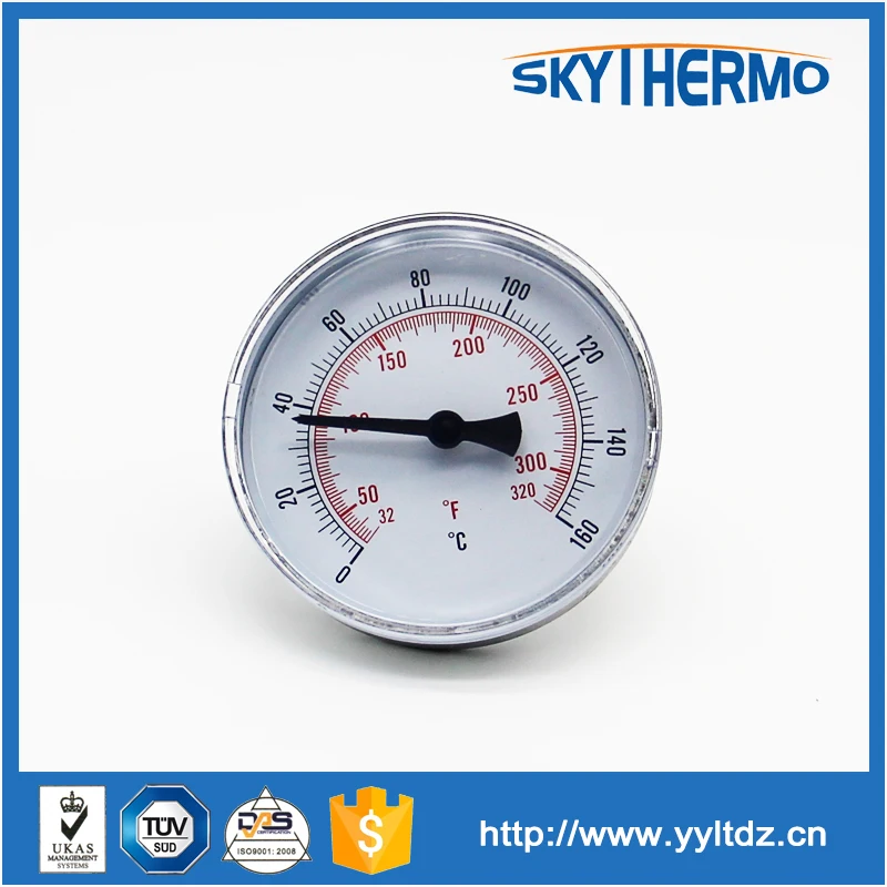 Hoge Temperatuur Kleine Ronde Dial Temperatuur Guage Vapor Spanning Thermometer - Buy Vapor Spanning Thermometer,Dial Oven Ronde Thermometer Product on Alibaba.com