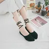 2019 New Design Fashion Glitter Pearls Beaded Socks Summer Women Sexy Invisible socks Slippers Thin Pearl Strap Socks