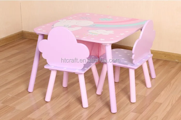 unicorn kids table