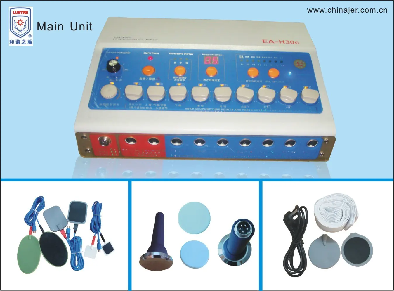 Eahb30c Professional Acupuncture Therapy Product With Ultrasound For