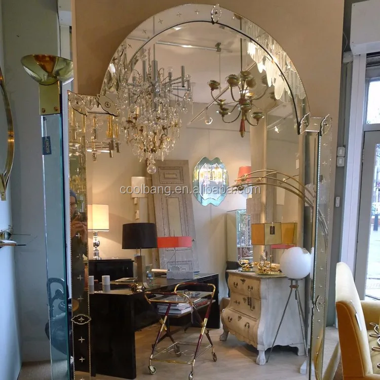 Hot Sale Venetian Full Length Glass Dresser Mirror For Wall Stand