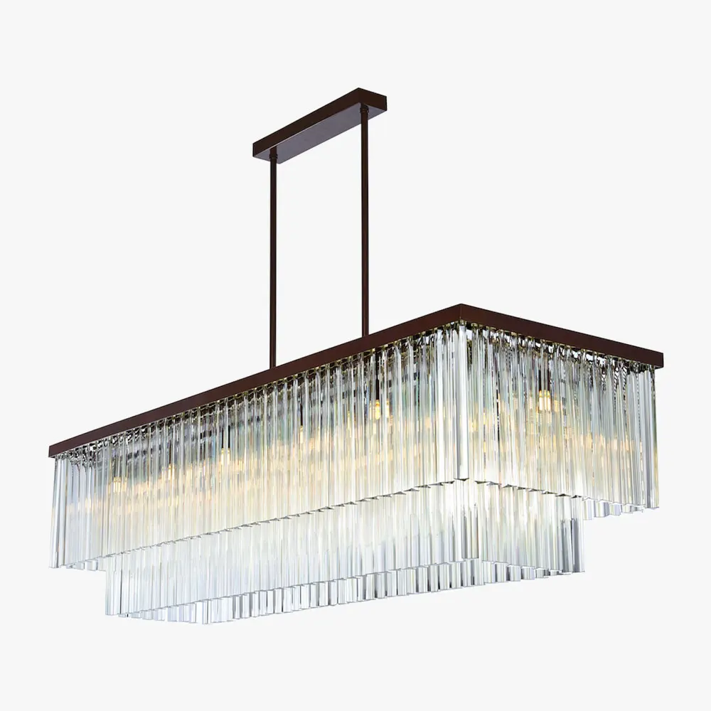 rectangular pendant light for over dining tables