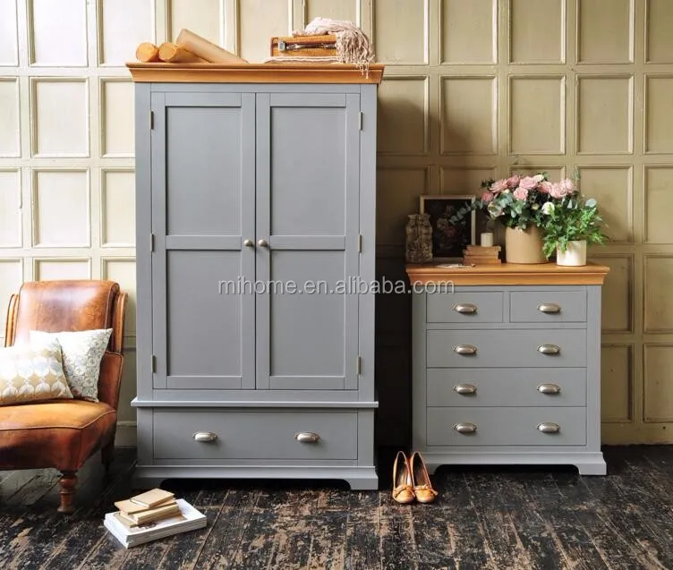 Antique Design Bedroom Solid Wood Armoire Wardrobe Buy High