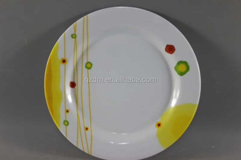 9"Melamine dinner plate , 30% Melamine Dishes
