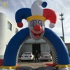 customized pattern inflatable clown arch for christmas day decoration