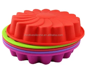 Microwave Safety Silicone Pizza Baking Pan Fluted Pie Pizza Baking Pan Fluted Pie