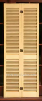 Wooden Bifold Louver Door Buy Wooden Louver Bifold Hemlock Louver Door Closet Door Product On Alibaba Com