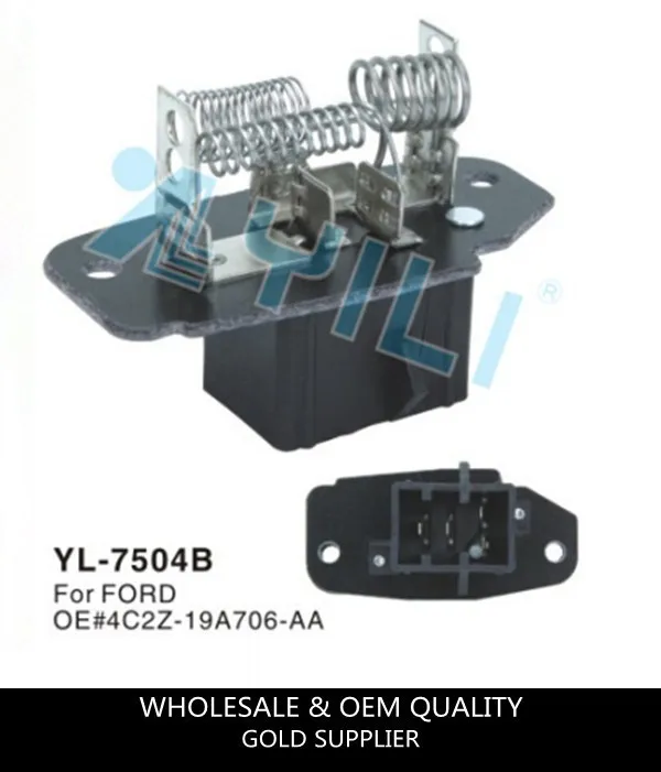 Genuine OEM Ford Blower Motor Resistor 4C2Z-19A706-AA