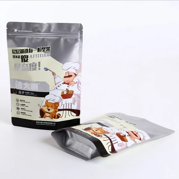 custom printed resealable food bags