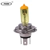 Auto lighting system yellow light h4 bulb halogen lamp 12v/24v 150w