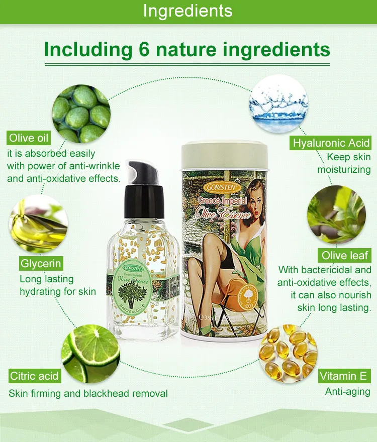Skin care face firming anti aging olive best face serum for oily skin