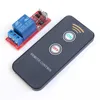 IR 1 Channel Infrared Receiver Driving Switch Relay Driver Module Board 12V + Active Remote Controller