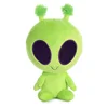 Custom Eye Glowing Green Alien Stuffed Plush Toy Doll