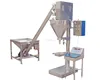 high precision small dosage powder packing machine / manual bottle container cosmetic powder auger filler filling machine