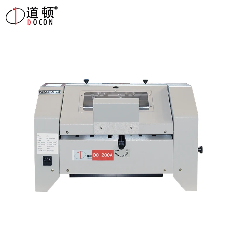 Automatic Booklet Maker, Paper Folder Folding Machine MAX