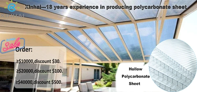 Cheap Monolithic 4mm 16mm Twin Wall Polycarbonate Sheet ...