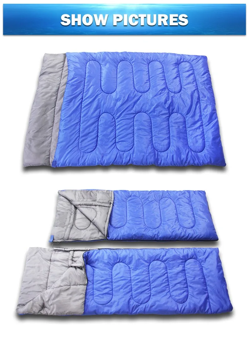 2016 New Double Sleeping Bag Warm Sleeping Bag Buy Cheap Sleeping Bag