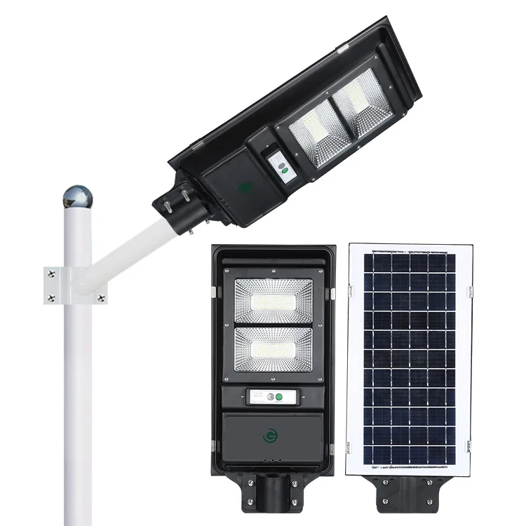 Ip65 Outdoor lighting waterproof SMD 40w 60w all in one solar street led lamp