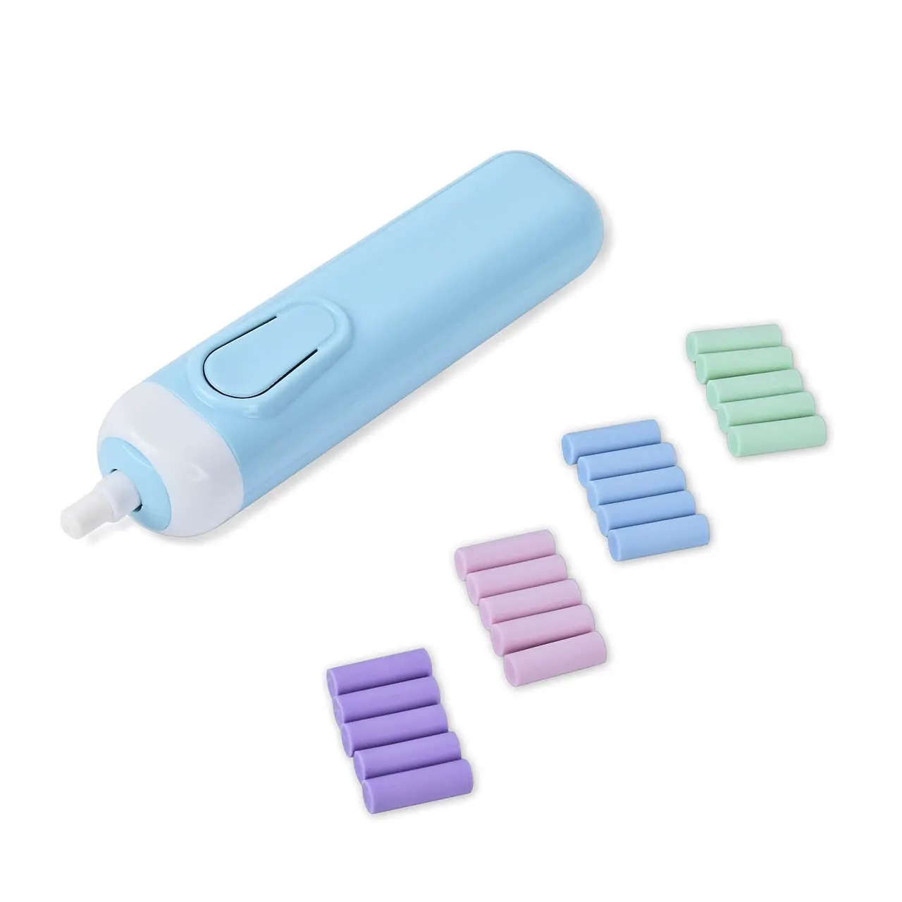 Ambielly Electric Eraser,Electric Eraser Kit with 20pcs Eraser Refills Battery Operated Eraser for Pencil and Charcoal Electric Eraser